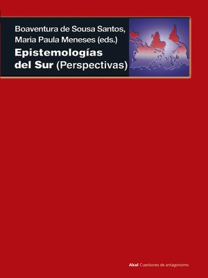 cover image of Epistemologías del Sur